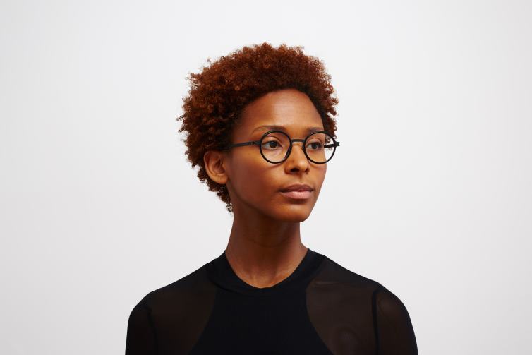 MYKITA Dayo Acetat-Brillen Rahmen: A6 schwarz/schwarz J6D22576