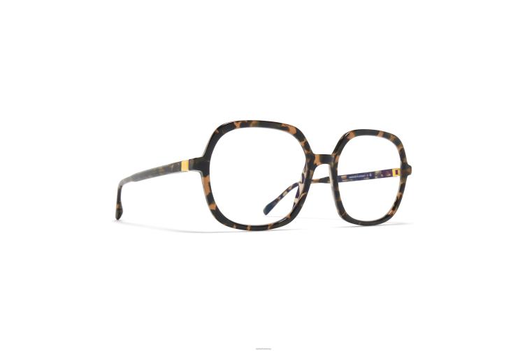 MYKITA Farah Acetat-Brillen Rahmen: C135 Antigua/Seidengold J6D22498