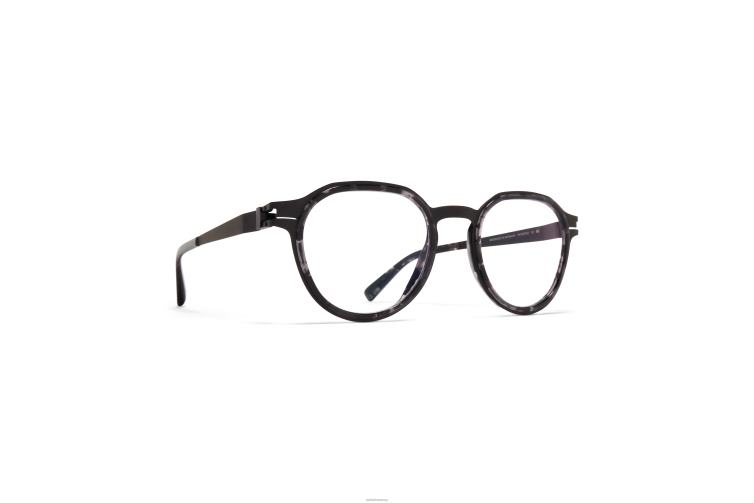 MYKITA Höhle Acetat-Brillen Rahmen: A50 Schwarz/Schwarz Havanna J6D22717