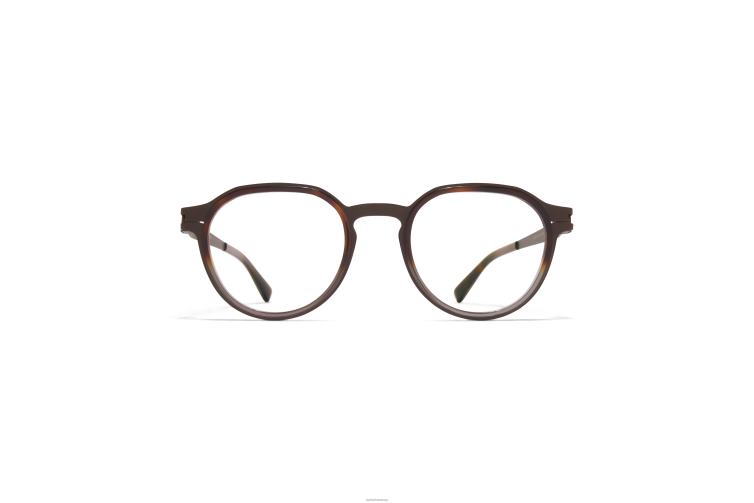 MYKITA Höhle Acetat-Brillen Rahmen: A63 Dunkelbraun/Santiago Gradie J6D22718