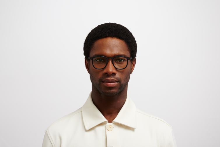 MYKITA Kantara Acetat-Brillen Rahmen: A6 schwarz/schwarz J6D22493