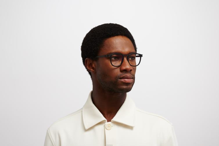 MYKITA Kantara Acetat-Brillen Rahmen: A6 schwarz/schwarz J6D22493