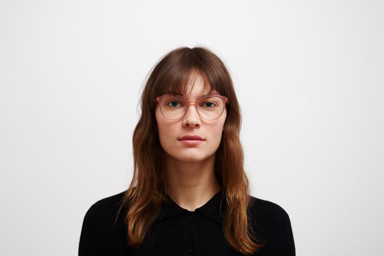 MYKITA ayan Acetat-Brillen Rahmen: C131 Pink Clay/Seide Purple Bro J6D22713