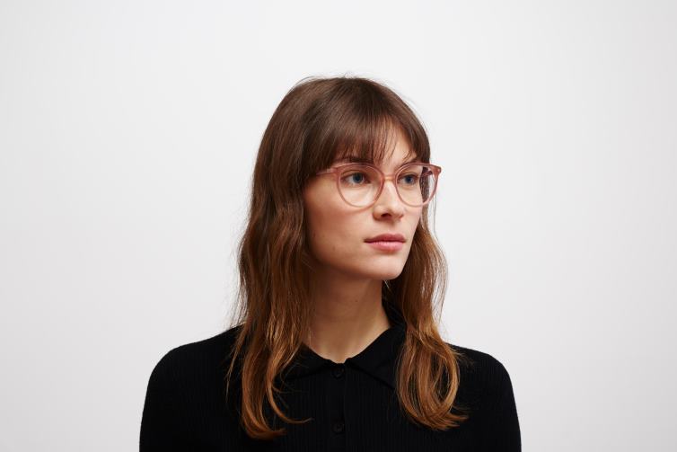 MYKITA ayan Acetat-Brillen Rahmen: C131 Pink Clay/Seide Purple Bro J6D22713