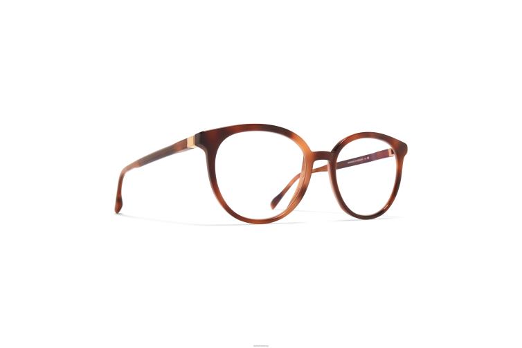 MYKITA ayan Acetat-Brillen Rahmen: C133 Zanzibar/Seide Champagner G J6D22714