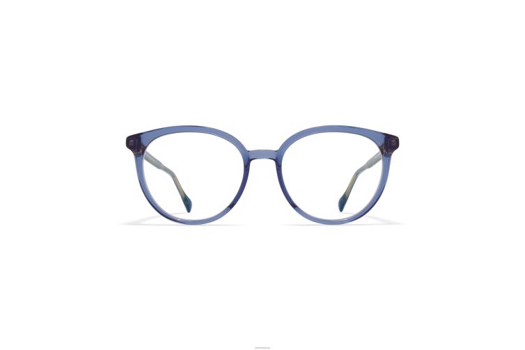 MYKITA ayan Acetat-Brillen Rahmen: C166 Deep Ocean/Seidengold J6D22715