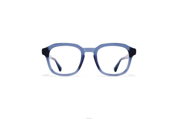 MYKITA badu Acetat-Brillen Rahmen: C139 Deep Ocean/Shiny Silver J6D22489