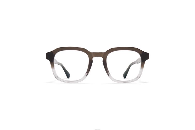 MYKITA badu Acetat-Brillen Rahmen: C42 Grauverlauf/glänzende Grafik J6D22490