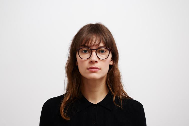 MYKITA davu Acetat-Brillen Rahmen: C126 Burgunderrot/Seidenviolettbronze J6D22722