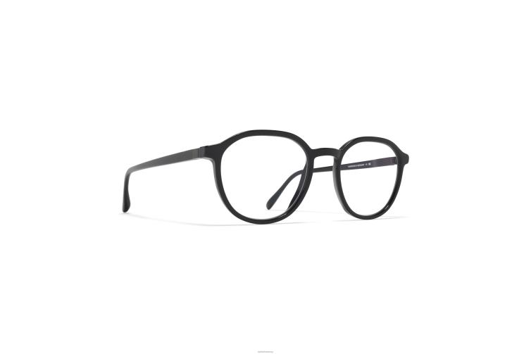 MYKITA ekon Acetat-Brillen Rahmen: C123 Schwarz/Seidenschwarz J6D22725