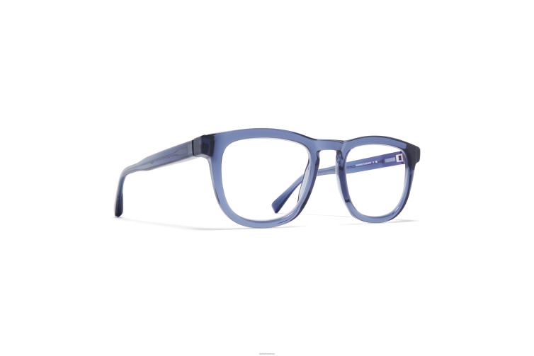 MYKITA lerato Acetat-Brillen Rahmen: C139 Deep Ocean/Shiny Silver J6D22510