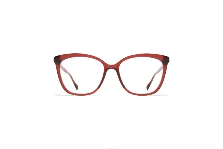 MYKITA maha Acetat-Brillen Gestell: C130 Kiefernhonig/Seidengraphit J6D22791