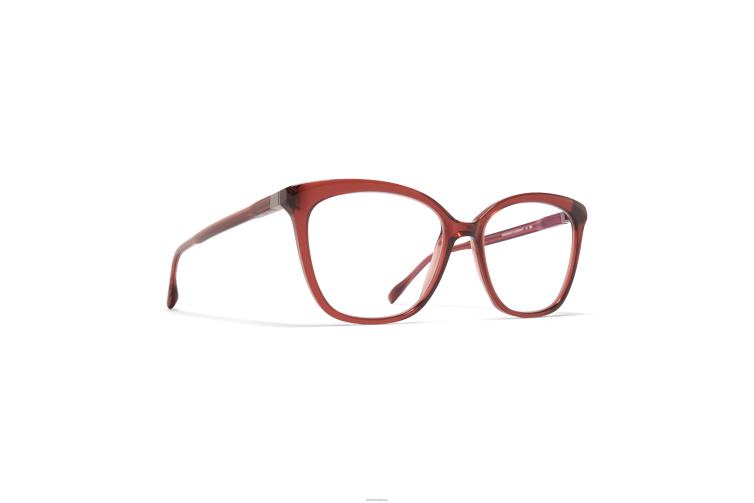 MYKITA maha Acetat-Brillen Gestell: C130 Kiefernhonig/Seidengraphit J6D22791