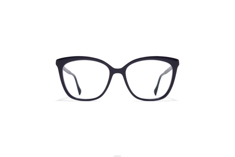 MYKITA maha Acetat-Brillen Rahmen: C169 milchiges Indigo/Seidengold J6D22792