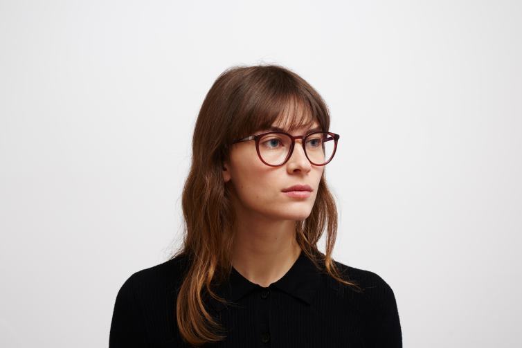 MYKITA nala Acetat-Brillen Gestell: C130 Kiefernhonig/Seidengraphit J6D22736