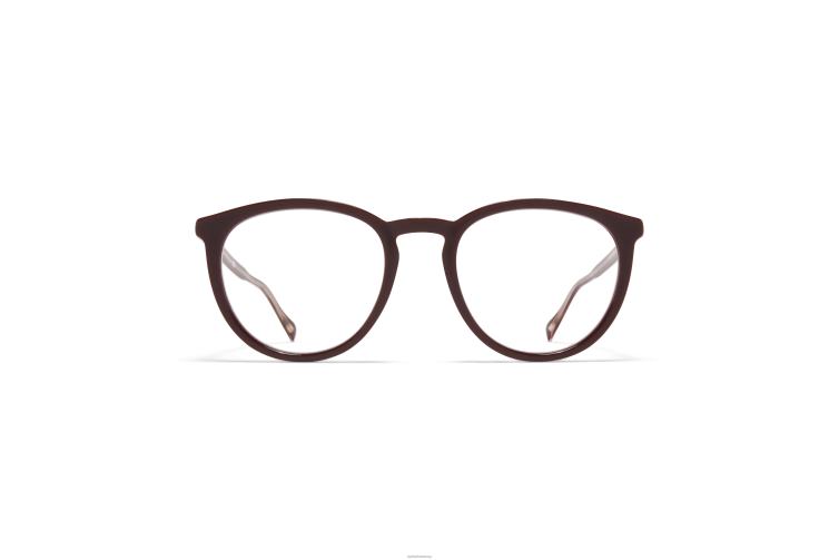 MYKITA nala Acetat-Brillen Rahmen: C126 Burgunderrot/Seidenviolettbronze J6D22734