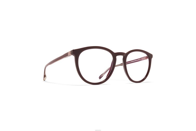 MYKITA nala Acetat-Brillen Rahmen: C126 Burgunderrot/Seidenviolettbronze J6D22734