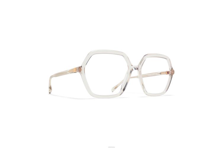 MYKITA neela Acetat-Brillen Rahmen: C125 Quellwasser/Seidenchampagner J6D22796