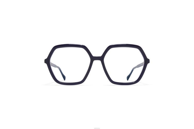 MYKITA neela Acetat-Brillen Rahmen: C169 milchiges Indigo/Seidengold J6D22794