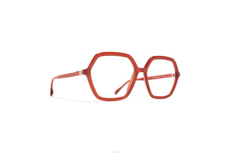 MYKITA neela Acetat-Brillen Rahmen: C170 Milchpfirsich/Seidenchampagner J6D22795