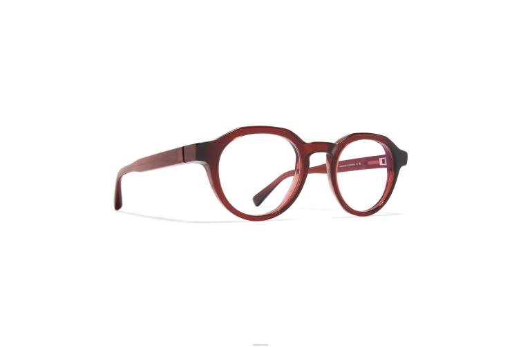 MYKITA niam Acetat-Brillen Gestell: C171 Pine Honey/Shiny Silver J6D22737