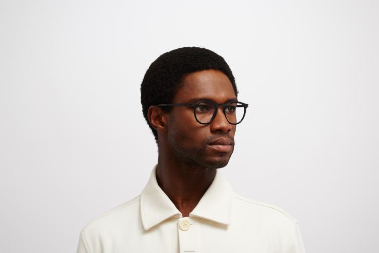 MYKITA siwa Acetat-Brillen Rahmen: A6 schwarz/schwarz J6D22743