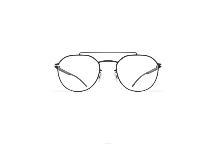 MYKITA ml07 Leica-Brillen Rahmen: schwarz/weiße Kanten J6D22288