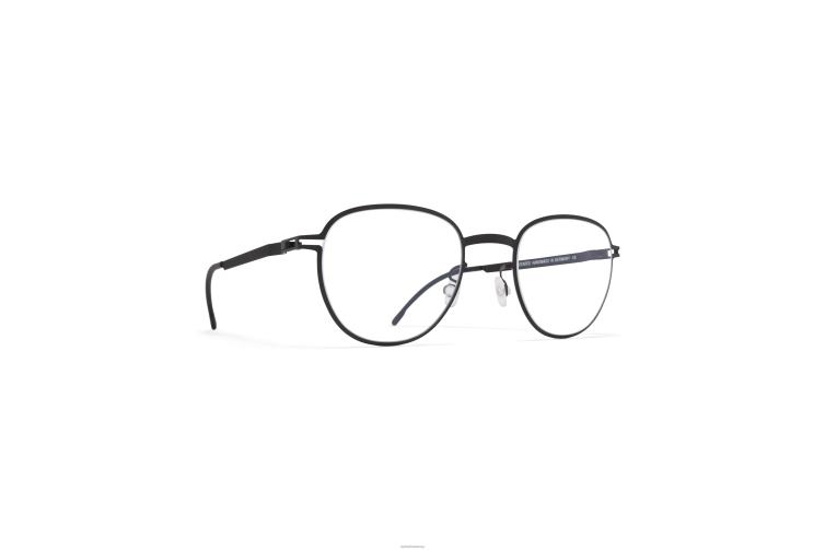 MYKITA ml09 Leica-Brillen Rahmen: schwarz/weiße Kanten J6D22746