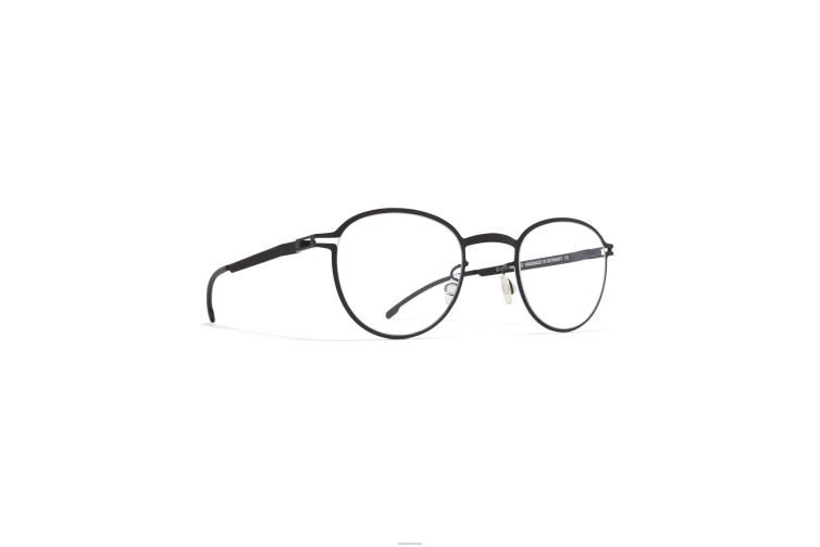 MYKITA ml12 Leica-Brillen Rahmen: schwarz/weiße Kanten J6D22751