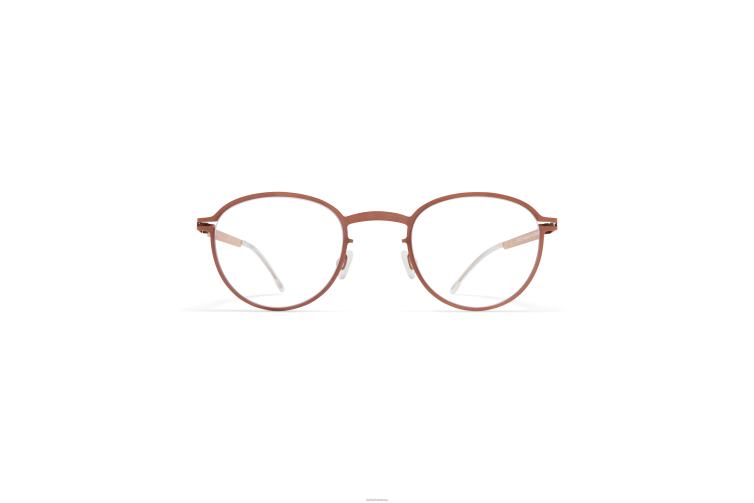 MYKITA ml12 Leica-Brillen glänzendes Kupfer/Leica-Gelb J6D22750