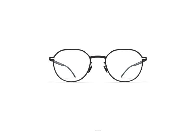 MYKITA ml14 Leica-Brillen Rahmen: schwarz/weiße Kanten J6D22753
