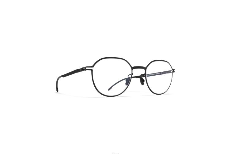 MYKITA ml14 Leica-Brillen Rahmen: schwarz/weiße Kanten J6D22753