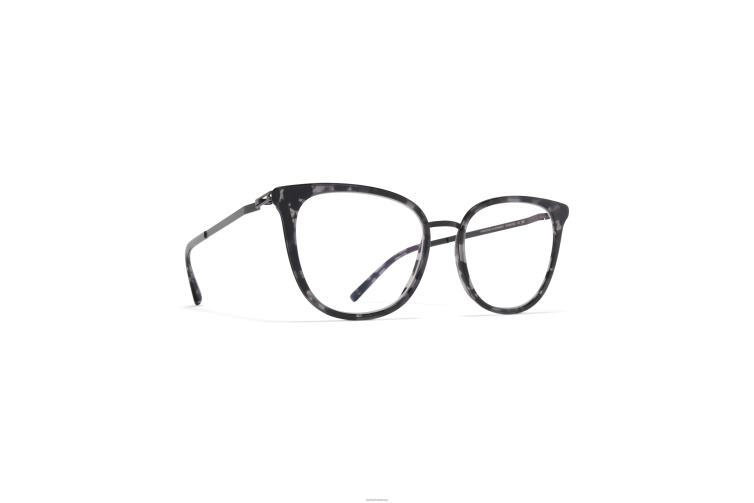 MYKITA Annika Lite-Brille Rahmen: A50 Schwarz/Schwarz Havanna J6D22766