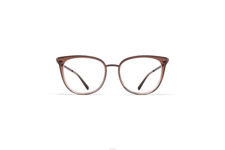 MYKITA Annika Lite-Brille Rahmen: A64 Mocca/Braun Farbverlauf J6D22768