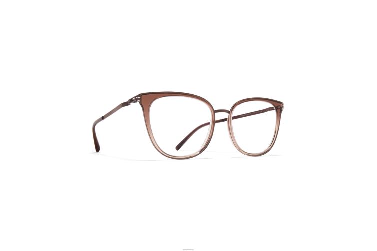 MYKITA Annika Lite-Brille Rahmen: A64 Mocca/Braun Farbverlauf J6D22768