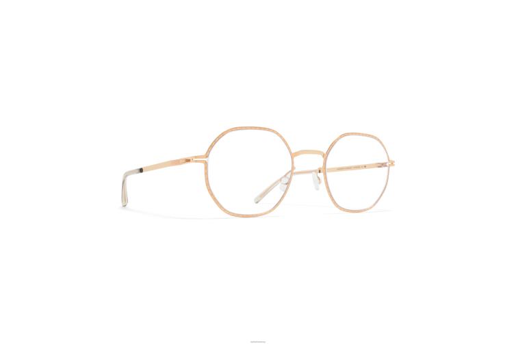MYKITA Auri Lite-Brille Rahmen: Champagnergold J6D22367