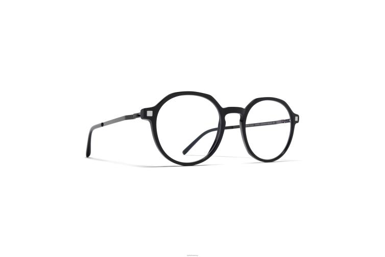 MYKITA Bikki Lite-Brille Rahmen: C95 Schwarz/Silber/Schwarz J6D22532