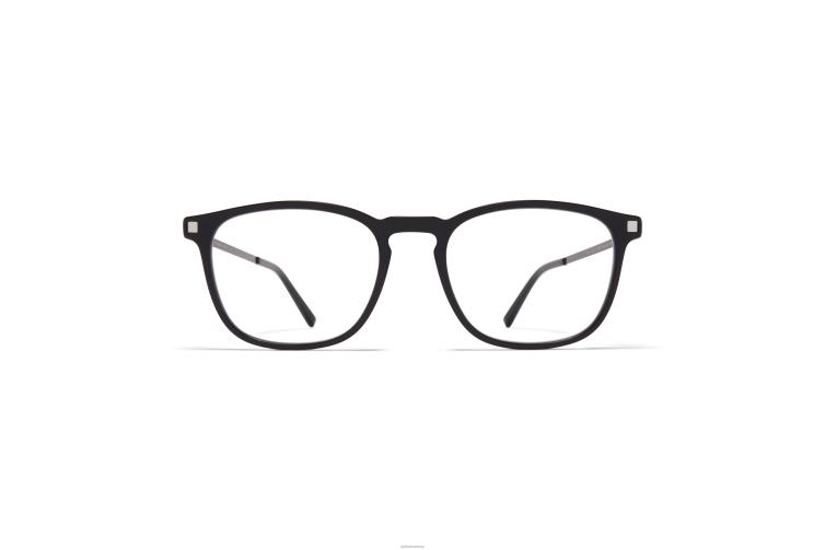 MYKITA Haldur Lite-Brille Rahmen: C95 Schwarz/Silber/Schwarz J6D22375