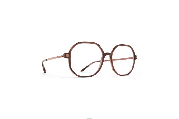 MYKITA Hilla Lite-Brille Rahmen: C87 Bora Bora/Lila Bronze J6D22383
