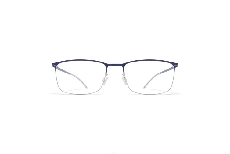 MYKITA Irrki Lite-Brille Rahmen: Silber/Marine J6D22373