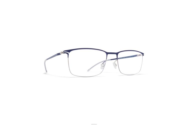 MYKITA Irrki Lite-Brille Rahmen: Silber/Marine J6D22373