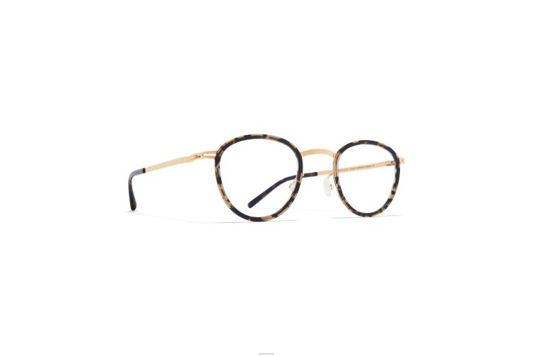 MYKITA Kirima Lite-Brille Rahmen: A38 Champagnergold/Antigua J6D22643