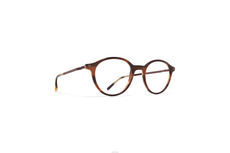 MYKITA Kolmar Lite-Brille Gestell: C175 gestreift braun/mocca J6D22650