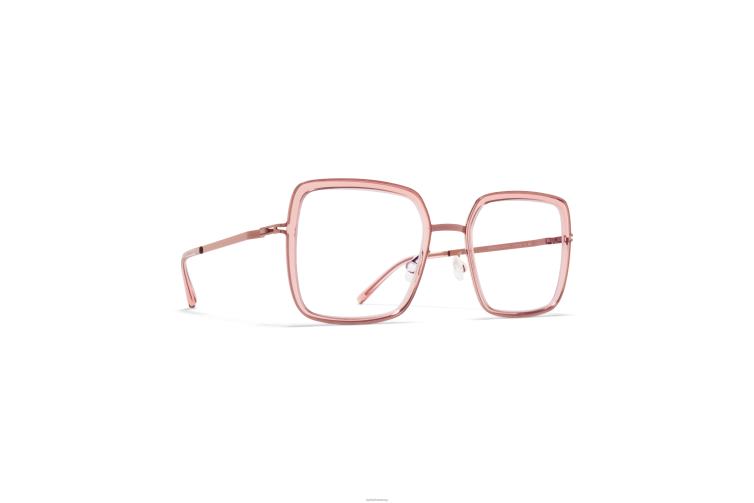 MYKITA Layana Lite-Brille Rahmen: A52 Lila Bronze/Melrose J6D22403