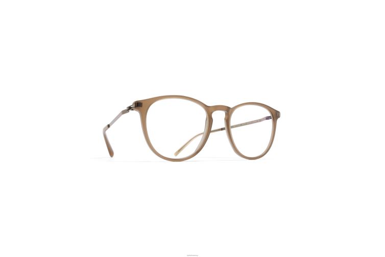 MYKITA Nukka Lite-Brille Gestell: C5 Taupe/Glanzgraphit J6D22557