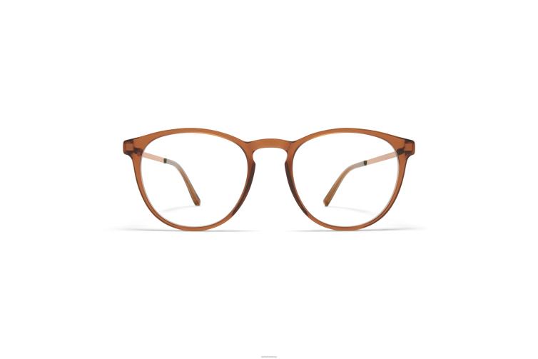 MYKITA Nukka Lite-Brille Rahmen: C73 Topas/glänzendes Kupfer J6D22560