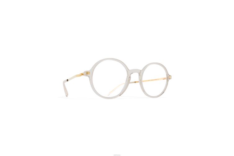 MYKITA Tomkin Lite-Brille Rahmen: C1 Champagner/Glanzgold J6D22563