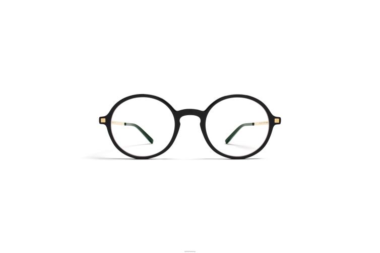 MYKITA Tomkin Lite-Brille Rahmen: C6 Schwarz/Glanzgold J6D22565