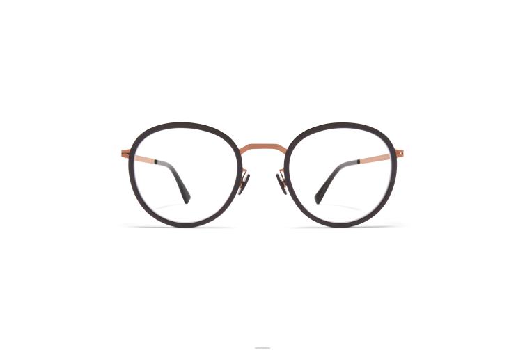 MYKITA Tuwa Lite-Brille Rahmen: A37 glänzendes Kupfer/Schwarz J6D22676
