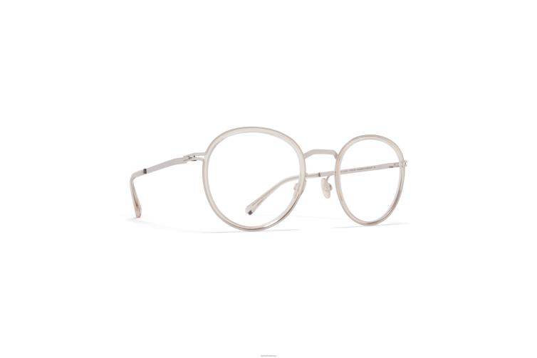 MYKITA Tuwa Lite-Brille Rahmen: A41 glänzendes Silber/Champagner J6D22675